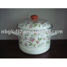 Porcelain Enamel Food Steamer Cooker